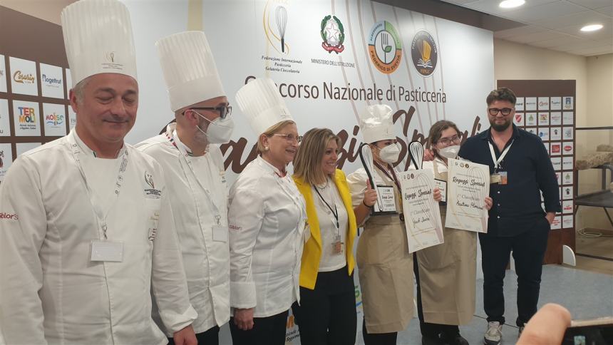 Concorso nazionale di pasticceria per ragazzi speciali: la premiazione