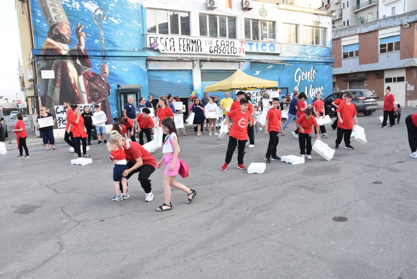 Flash mob al porto di Termoli