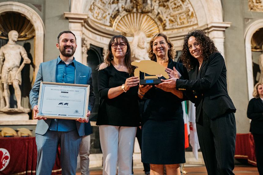 Termoli premiato da Plastic Free