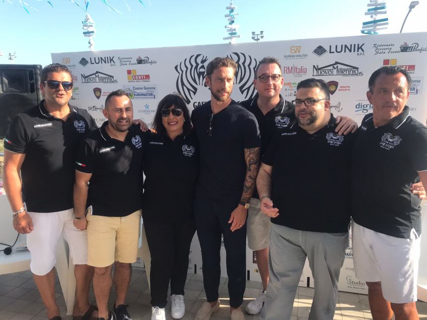 Claudio Marchisio a San Salvo: "Da ragazzino già in Abruzzo, fantastici gli arrosticini"