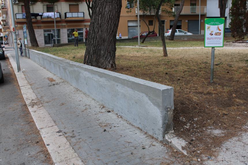 Inaugurazione aree verdi attrezzate a Termoli: viale d'Italia