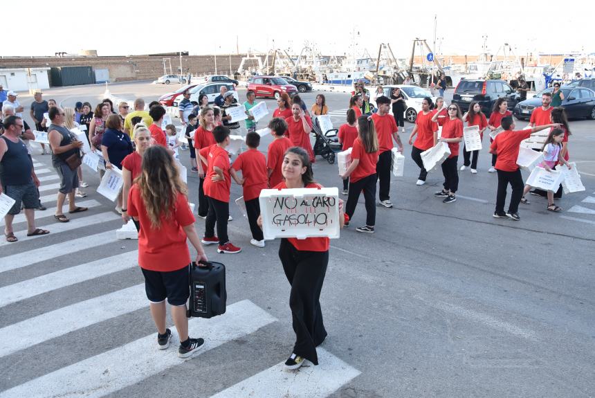 Flash mob al porto di Termoli