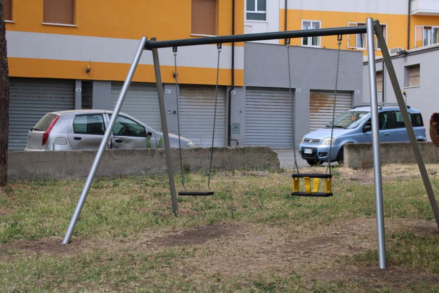 Inaugurazione aree verdi attrezzate a Termoli: viale d'Italia