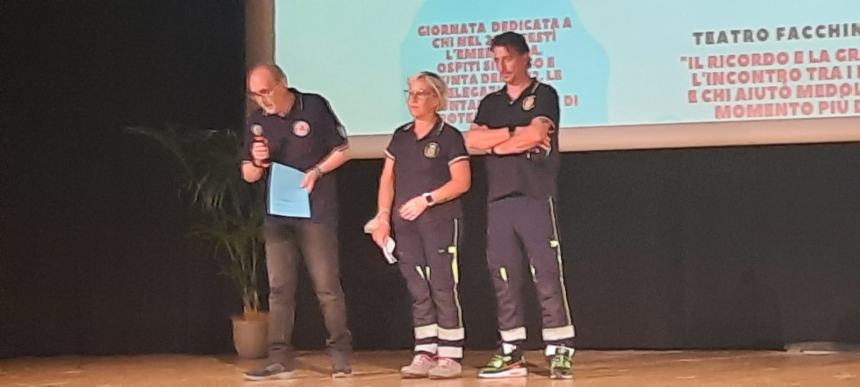 A dieci anni dal sisma in Emilia, volontari di Montenero premiati a Medolla