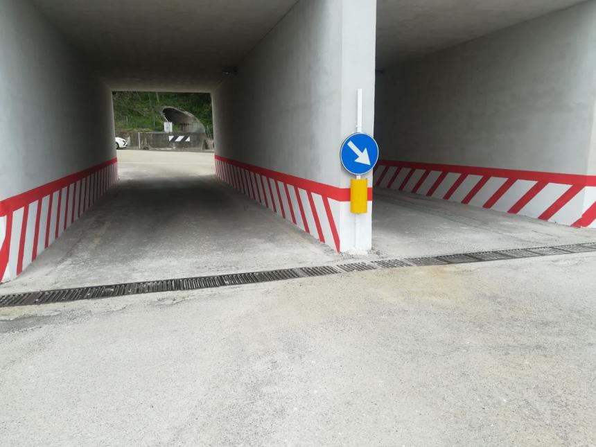 Contrada Fucilieri, lavori al ponte della ferrovia