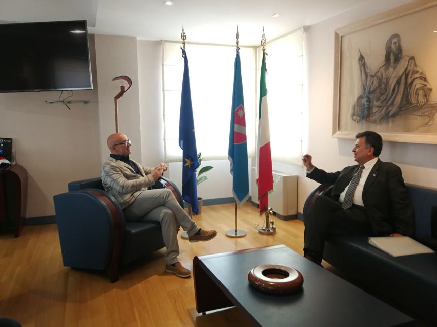 Visita in Molise: Toma incontra l'ambasciatore del Messico a Palazzo Vitale