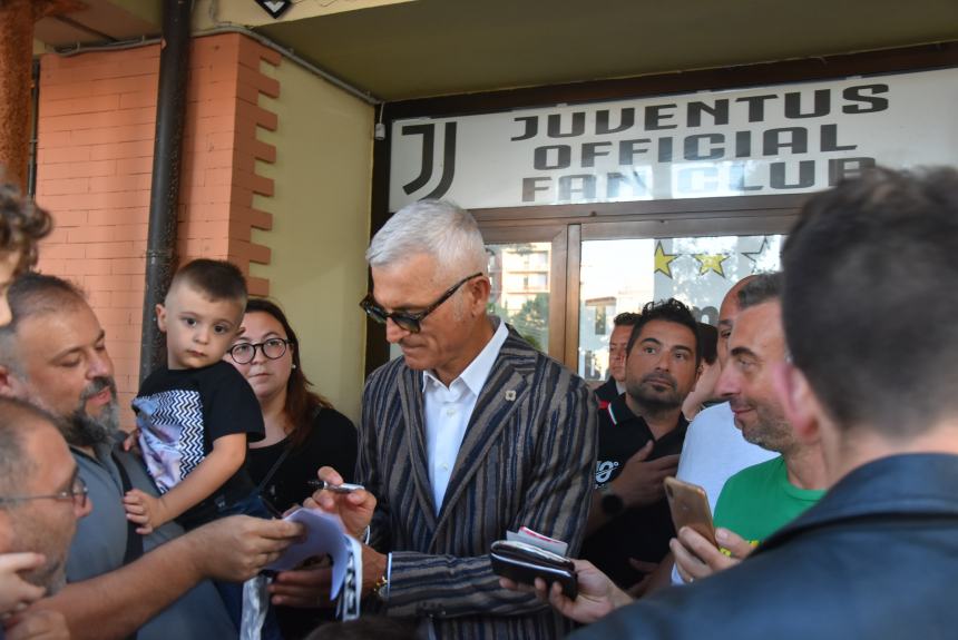 Dieci anni di Termoli Bianconera celebrati col mitico Fabrizio Ravanelli