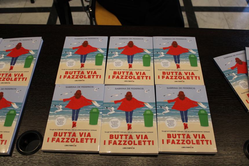 Butta via i fazzoletti: la presentazione del libro di Sabrina De Federicis