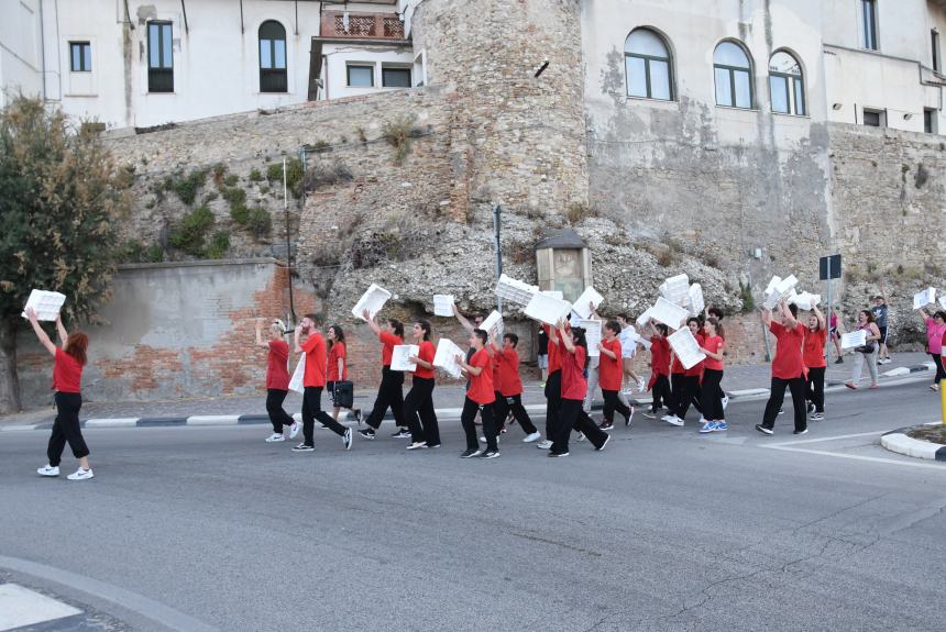 Flash mob al porto di Termoli