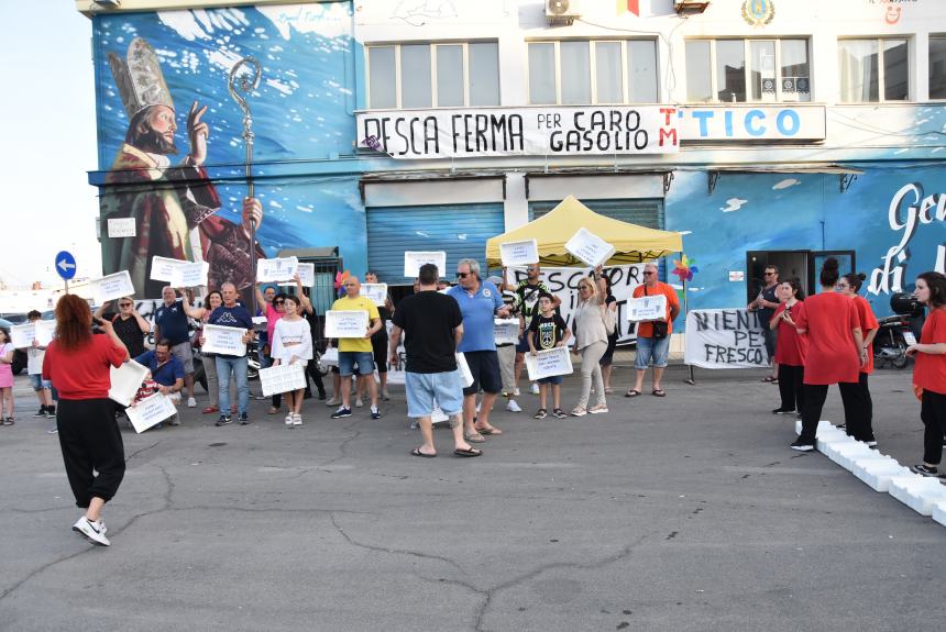 Flash mob al porto di Termoli