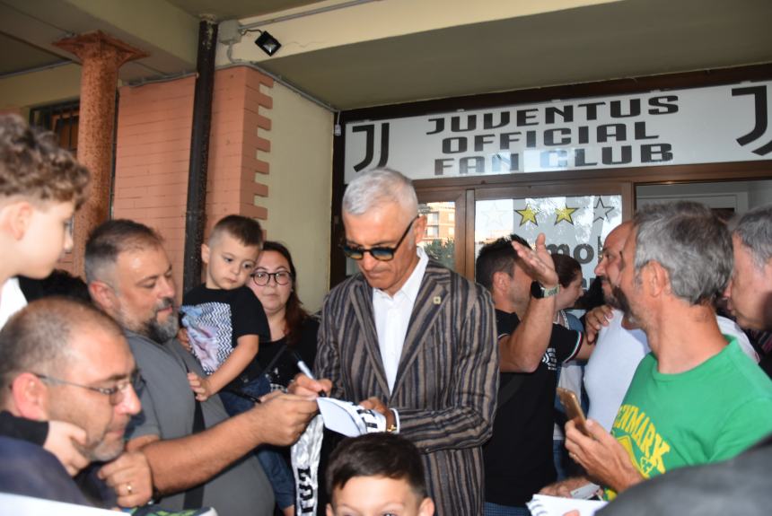 Dieci anni di Termoli Bianconera celebrati col mitico Fabrizio Ravanelli