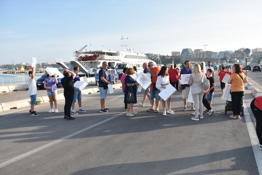 Flash mob al porto di Termoli