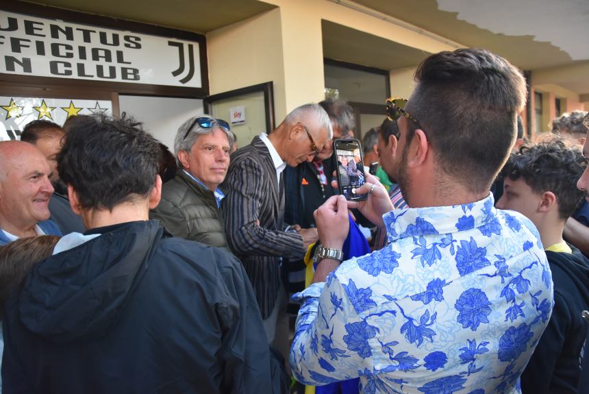 Dieci anni di Termoli Bianconera celebrati col mitico Fabrizio Ravanelli