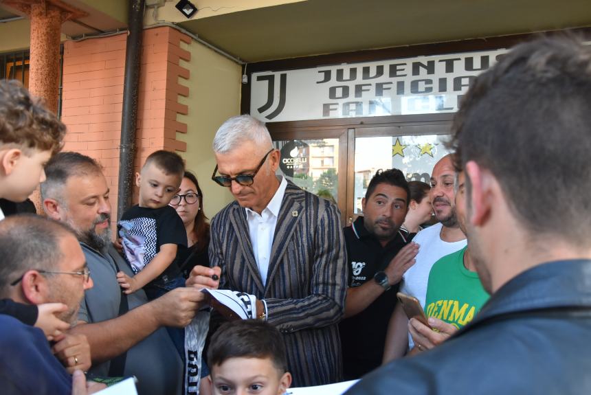 Dieci anni di Termoli Bianconera celebrati col mitico Fabrizio Ravanelli