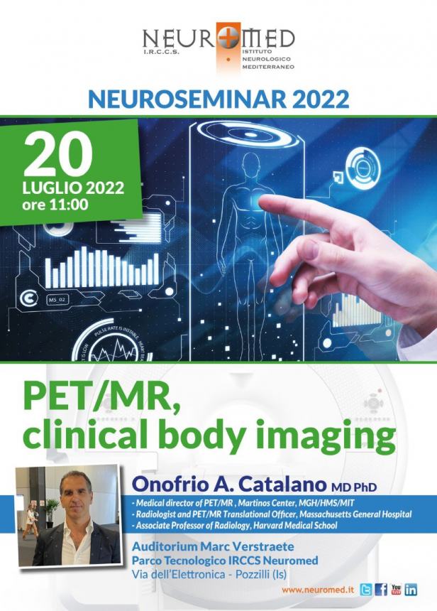 Al Neuromed un seminario per approfondire i campi di impiego della PET/MR