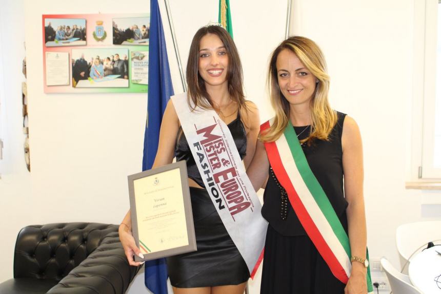 La sansalvese Vivian Lapenna alle finali nazionali di Miss Europa