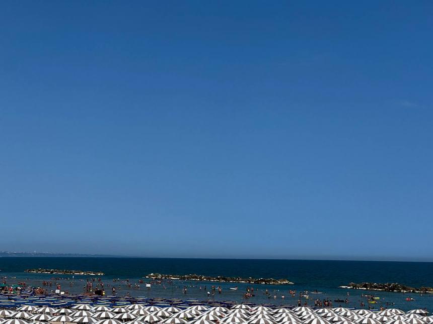 Spiaggia di domenica a Termoli