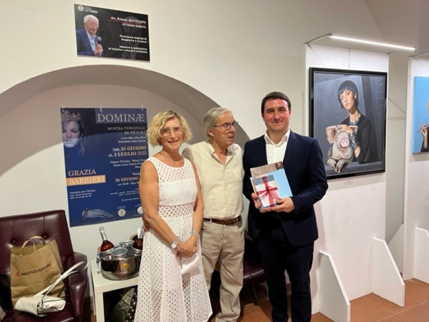 Finissage della mostra di Grazia Barbieri con Acm e Antonietta Aida Caruso