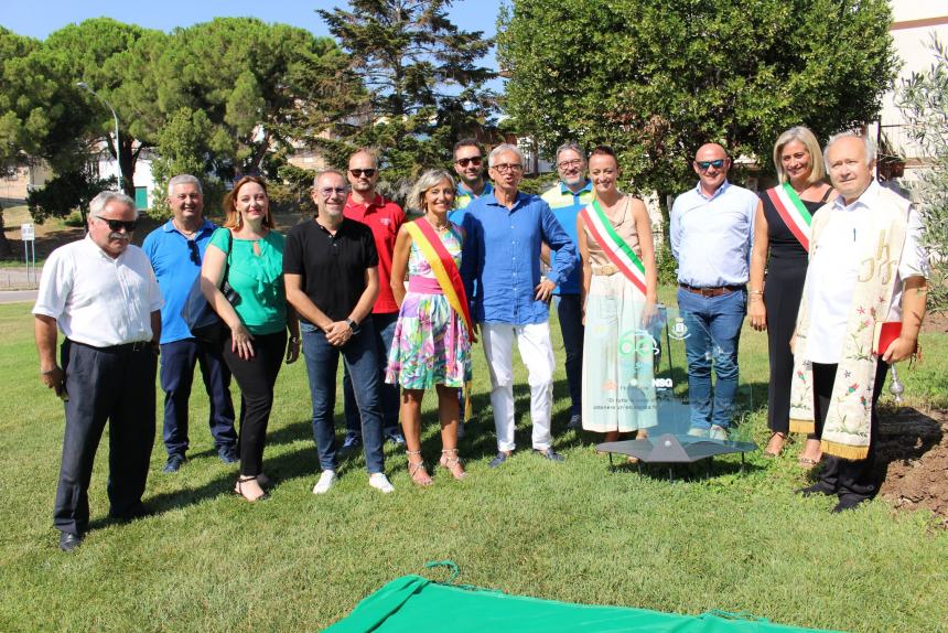 Piantati tre alberi per il gemellaggio San Salvo-Civitella del Tronto