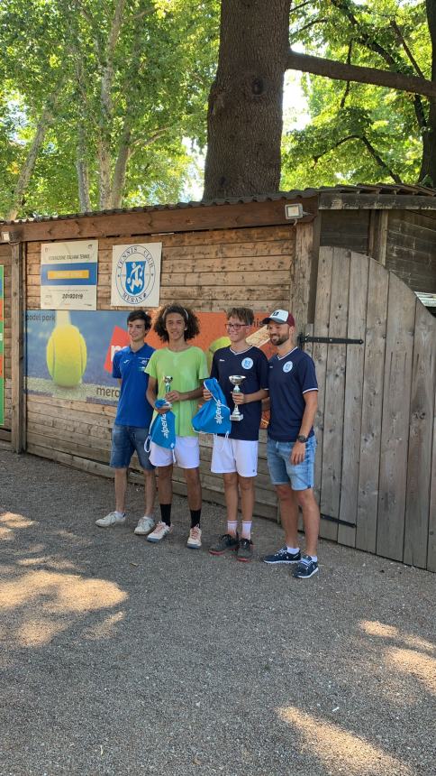 In Alto Adige vittorie dei tennisti molisani