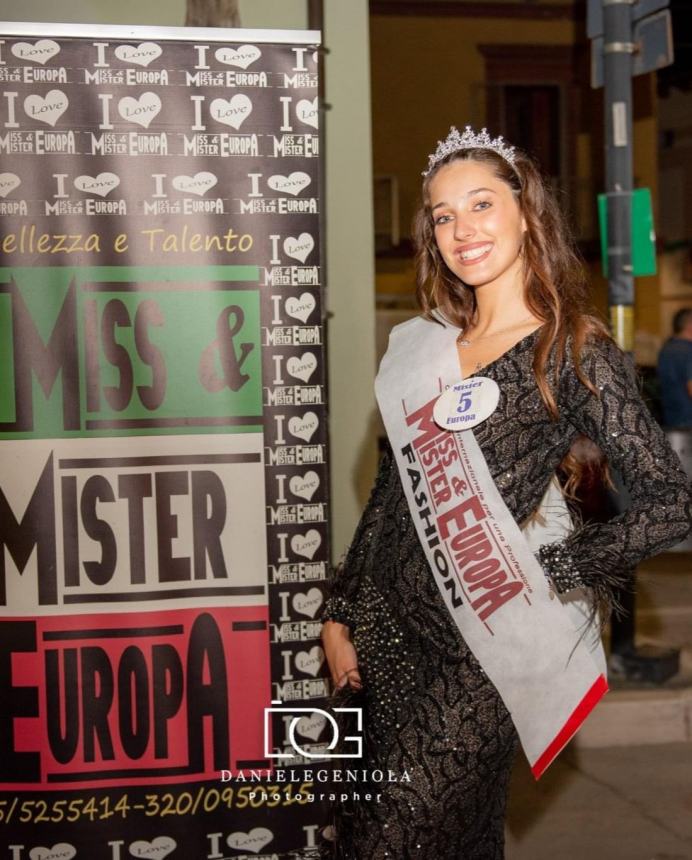 La sansalvese Vivian Lapenna alle finali nazionali di Miss Europa