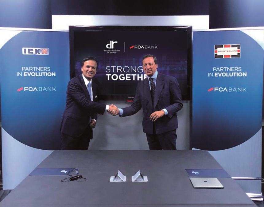 FCA Bank e DR Automobiles Groupe: partnership estesa a nuovi brand 