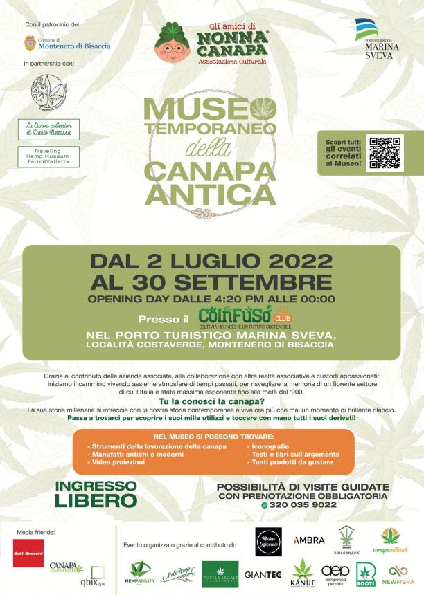 Nasce il Museo Temporaneo della Canapa Antica