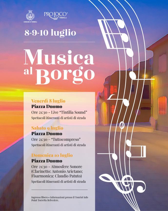 Tre giorni con la "Musica al Borgo" 