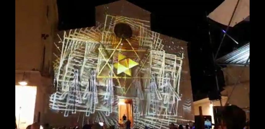 "Termoli Media arts Festival", lo spettacolo del videomapping al borgo