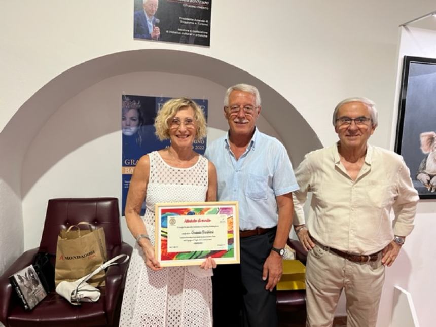 Finissage della mostra di Grazia Barbieri con Acm e Antonietta Aida Caruso