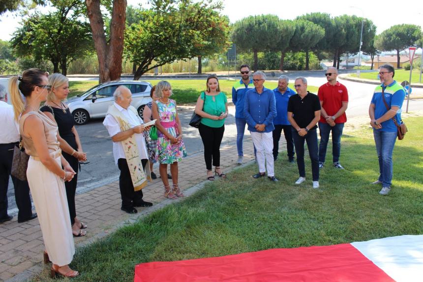 Piantati tre alberi per il gemellaggio San Salvo-Civitella del Tronto