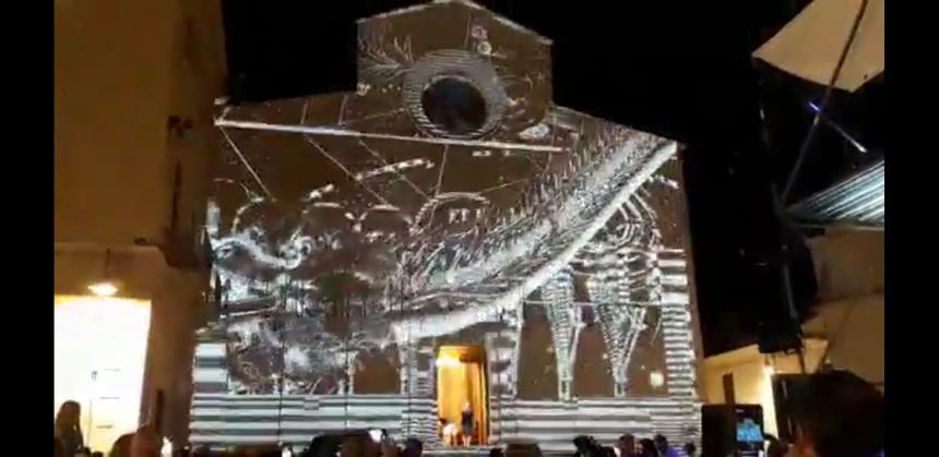 "Termoli Media arts Festival", lo spettacolo del videomapping al borgo