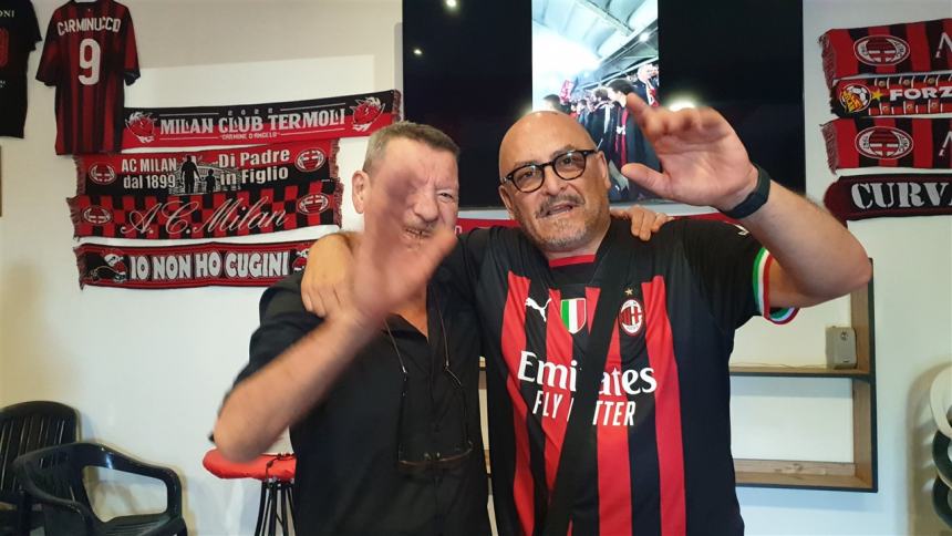 L'inaugurazione del Milan club "Carmine D'Angelo"
