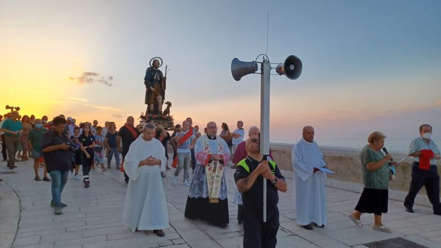 Cattedrale e borgo antico omaggiano San Rocco