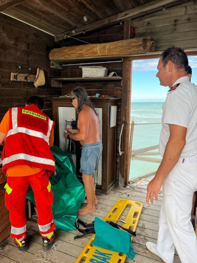 Tre ragazzi di Bergamo rischiano di affogare a Punta Aderci, salvati dalla Guardia costiera