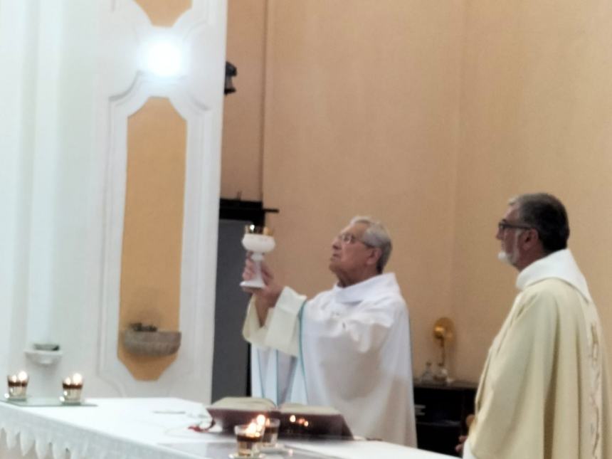 Celebrati i 55 anni di sacerdozio di don Angelo Castelli