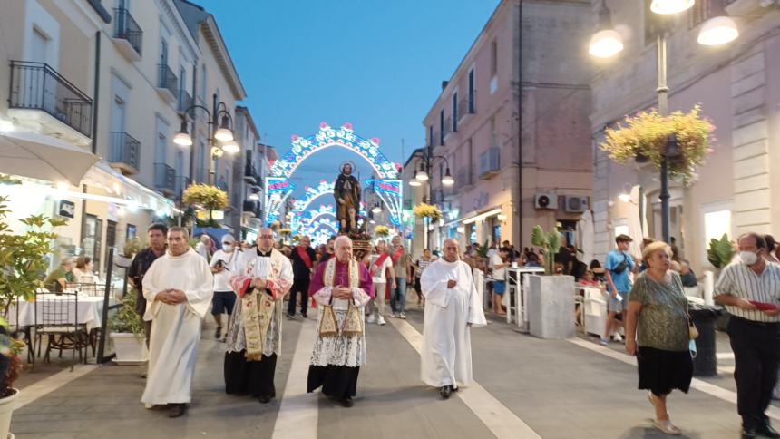 Cattedrale e borgo antico omaggiano San Rocco