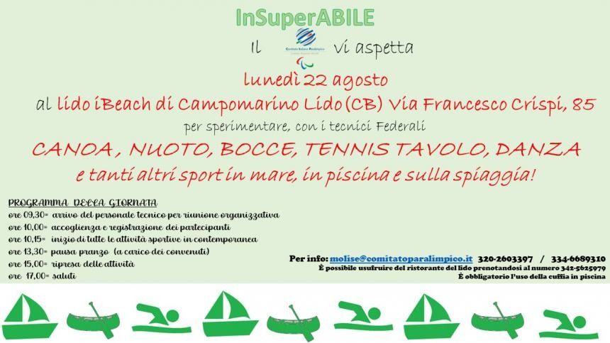 Sport ed inclusione: ultimo appuntamento a Campomarino