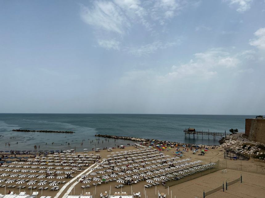 Termoli: 18 agosto sulla spiaggia a Piè di Castello