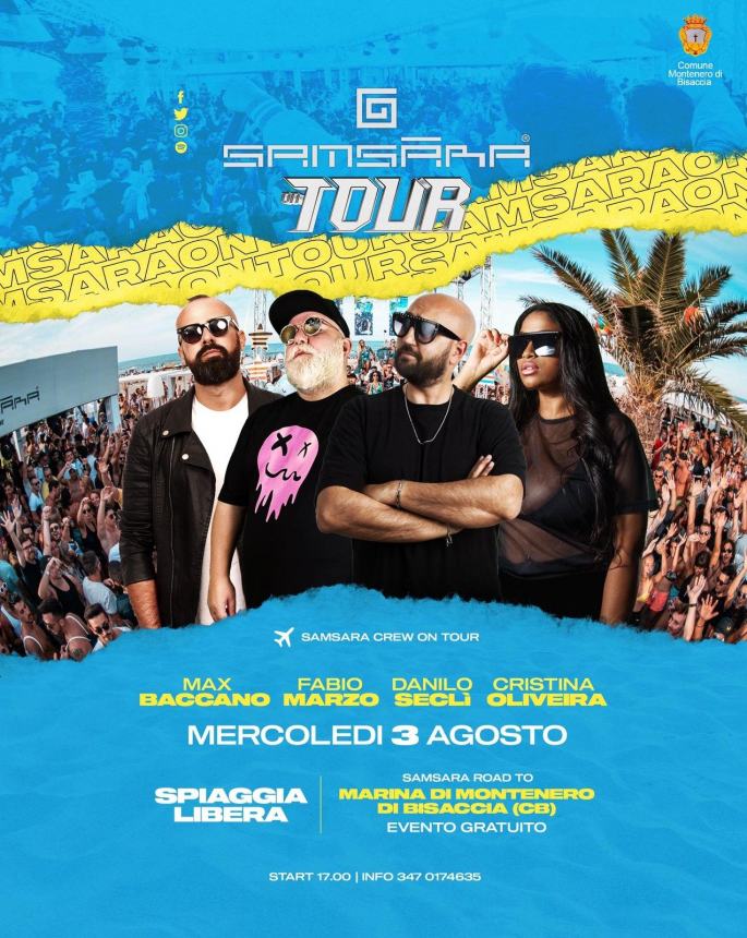 Samsara on Tour-Beach Party