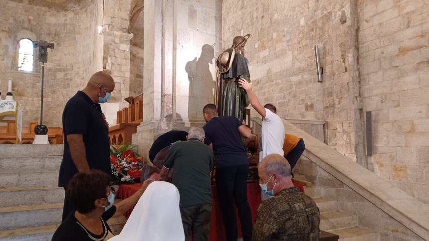 Cattedrale e borgo antico omaggiano San Rocco