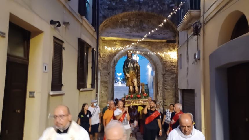 Cattedrale e borgo antico omaggiano San Rocco