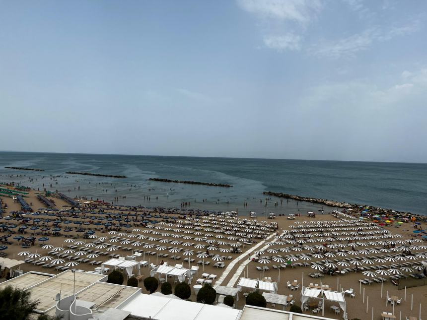 Termoli: 18 agosto sulla spiaggia a Piè di Castello