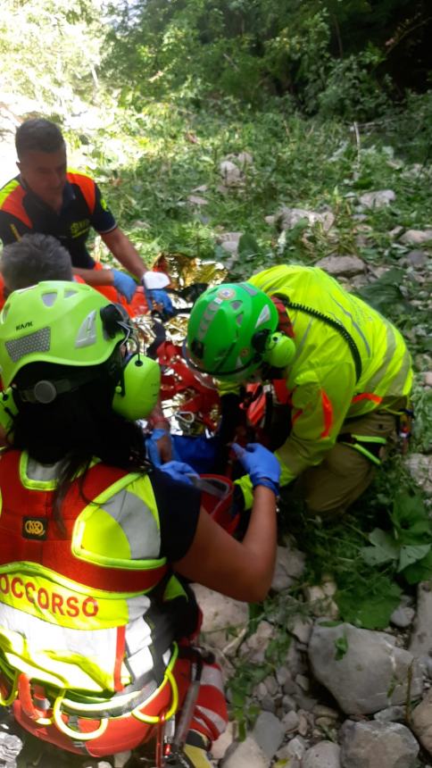 Il Soccorso alpino a Capracotta