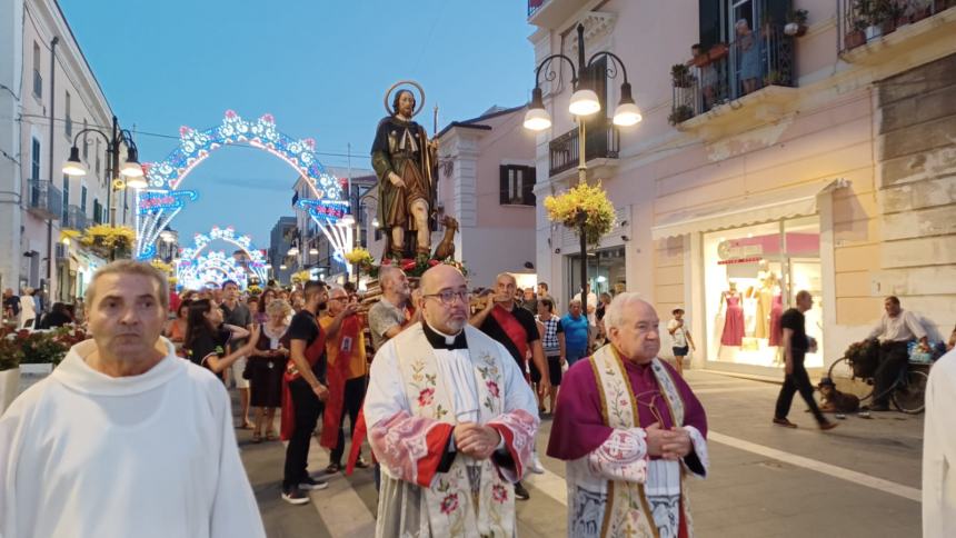 Cattedrale e borgo antico omaggiano San Rocco