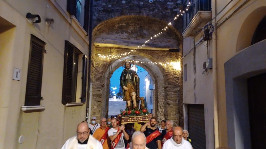 Cattedrale e borgo antico omaggiano San Rocco