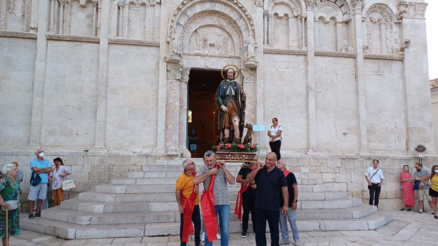 Cattedrale e borgo antico omaggiano San Rocco