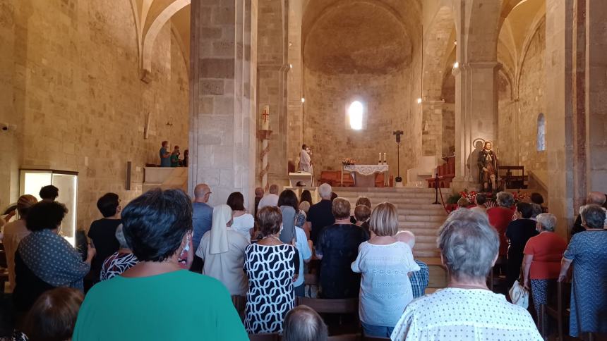 Cattedrale e borgo antico omaggiano San Rocco