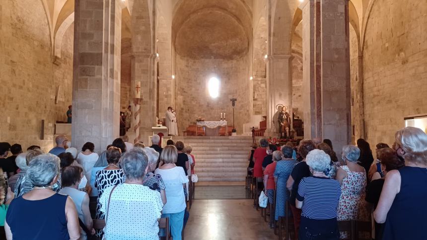 Cattedrale e borgo antico omaggiano San Rocco