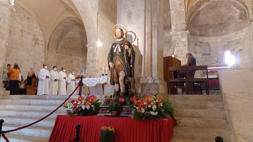 Cattedrale e borgo antico omaggiano San Rocco